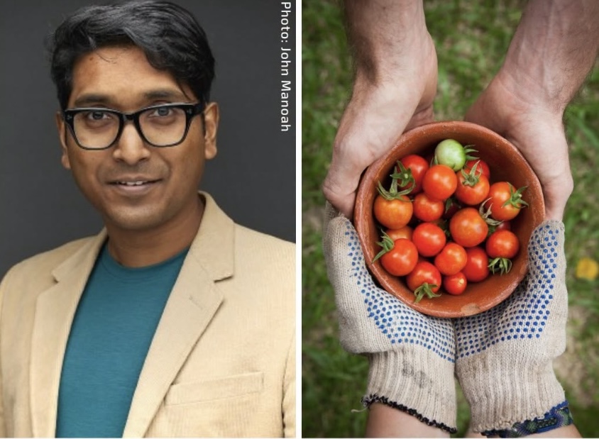 604 Now feature: The Boaz Club founder John Manoah with fresh-picked tomatoes